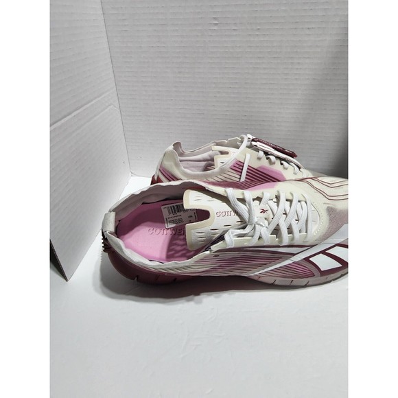 Reebok Men Sz 10 Cottweiler Zig 3D Storm White Red Stucco Running Shoes Sneaker